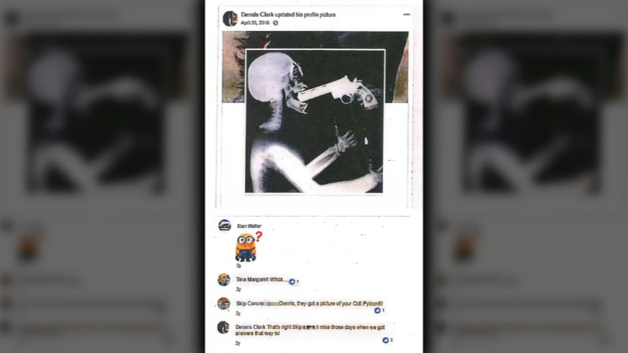 Controversial Facebook post by Dennis Clark, police officer